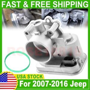 Throttle Body For 07-16 Jeep Patriot Compass Avenger Caliber OE# 04891735AC