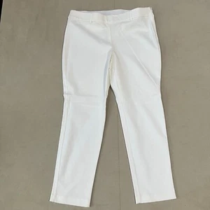 Alfani White Women Pants Size Petite 12 NWOT - Picture 1 of 16