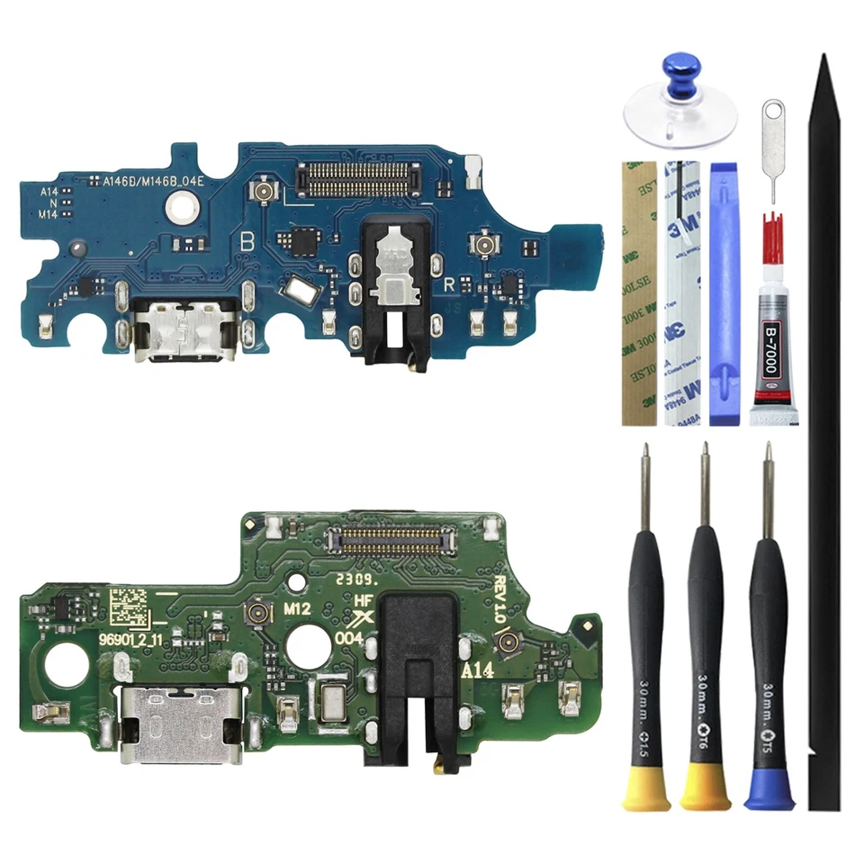 USB Charging Port Board Dock Connector For Samsung Galaxy A14 5G SM-A146U A146B - Image 1 of 1