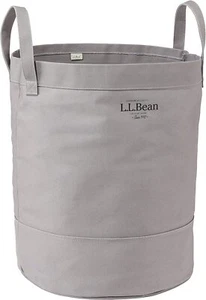 L.L.Bean Canvas Laundry Storage Tote storage of magazines or children's toys etc - Picture 1 of 11