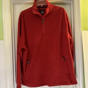 Ivy Crew Classics 1/4 Zip Long Sleeve Pull Over Fleece Jacket - Picture 1 of 7