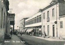Sanluri - Via C. Felice - Viaggiata Anno 1959