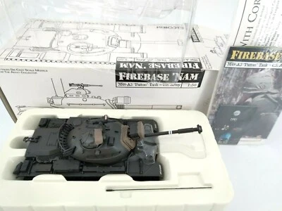 CORGI 1/50 US50304, FIREBASE 'NAM M48-A3 "PATTON" TANK, US ARMY - Immagine 1 di 2