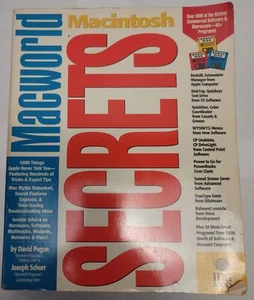 Macworld Macintosh Secrets , Pogue and Schorr, 1st Edition - Picture 1 of 9