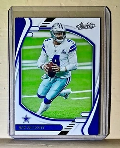 Dak Prescott 2021 Panini NFL Absolute Green Parallel #49 Card Cowboys - Picture 1 of 2