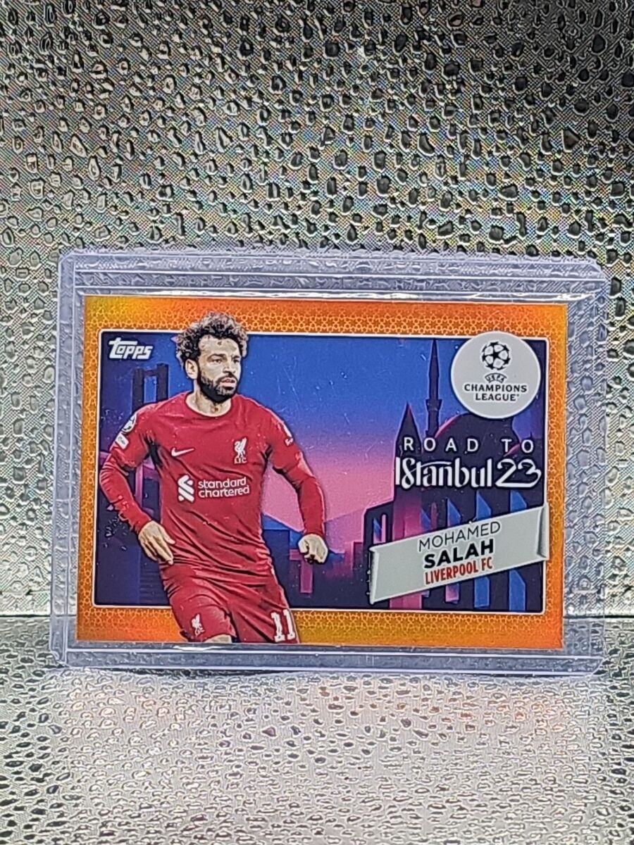 2022-23 Topps UEFA Club Competitions Mohamed Salah #RF-13 2022-23 Topps UEFA Club Competitions Mohamed Salah #RF-13