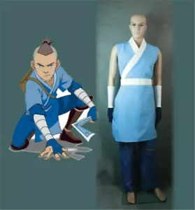 Avatar the Last Airbander Sokka Cosplay Costume Halloween Outfit V1 - Picture 1 of 3