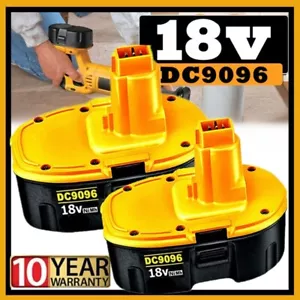 2 PACK 18V For Dewalt 18 VOLT XRP DC9096 DC9098 Ni-MH 7.0Ah Battery DC9099 - Picture 1 of 16