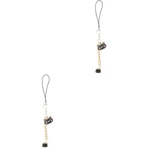 2 Pieces Dust Plug Pendant Girl Phone Port Covers Earphone Protector - Zdjęcie 1 z 12