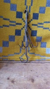 A Fantastic Early Wrought Iron Game Hanger - Picture 1 of 13