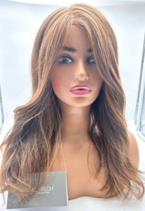 Raquel Welch Selfie Mode Wig with Long Wavy Layers RL5/27 Ginger Brown - Picture 1 of 6