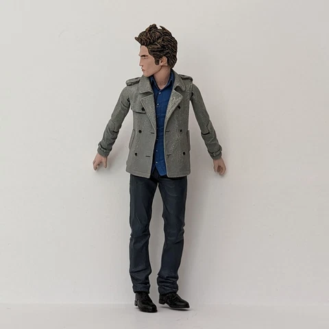 Edward Cullen 7-In NECA Action Figure - Poseable Twilight Figurine - Excellent Cover