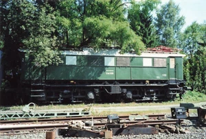 Foto E44 508 alte Elektrolokomotive 08/2002 ca. 9x13cm hk6044j - Bild 1 von 2