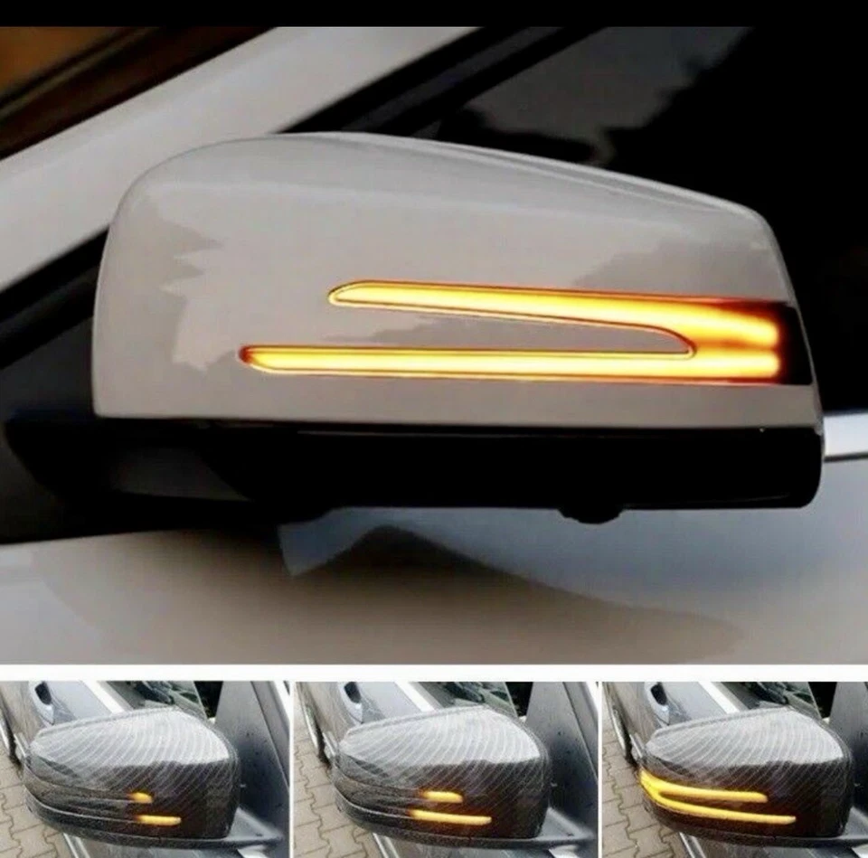 MERCEDES BENZ A B C W 176 FRECCE DINAMICHE SEQUENZIALI SCORREVOLI INDICATORI AMG - Immagine 1 di 2