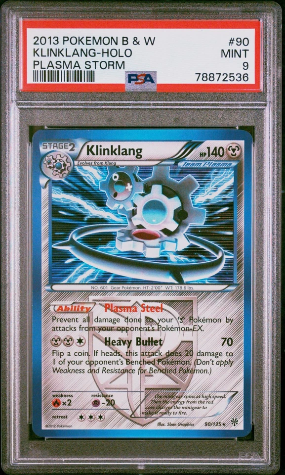 2013 Pokemon B & W Plasma Storm 90 Kilingklang Holo PSA 9 - Image 1 of 1