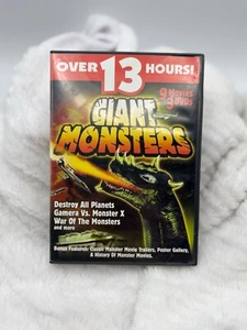 Giant Monsters DVD Set 9 Movies 3 Discs Over 13 Hours Classic Sci-Fi Collection - Picture 1 of 5