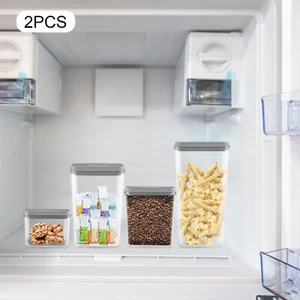 8*Flour Cereal Snacks&Pantry Organization Pop Airtight Food Containers Leakproof - Picture 1 of 16