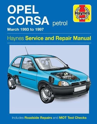Opel Corsa Petrol (Mar 93 - 97) Haynes Repair Manual by Haynes Publishing - Immagine 1 di 2