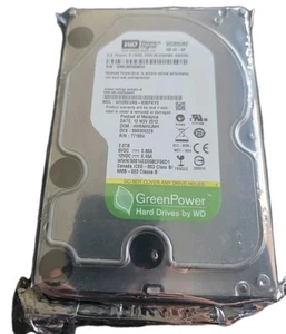 Escritorio Western Digital AV-GP 2 TB, interno, 5400 rpm, 8,89 cm (3,5") (WD20EURS)... - Imagen 1 de 2