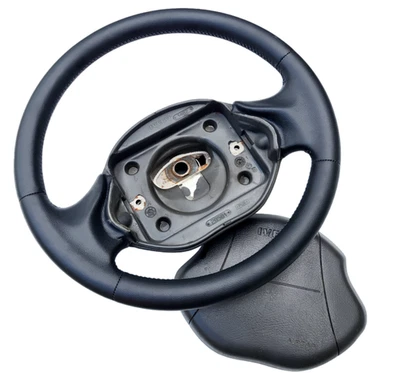 Iveco Daily VAN III 3 1999-2006 NUOVO Volante in pelle nera NUOVO Foto 1 de 4