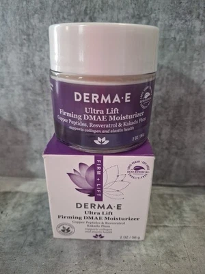 Derma E Ultra Lift Crema Hidratante Reafirmante DMAE Lift Firme Kakadu Ciruela 2 OZ Nueva  Foto 1 de 3