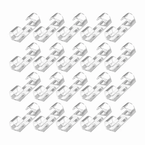 1X(100PCS Cable Clips Cable Tidy Wire Holder with Strong Self Adhesive Pads2497 - Afbeelding 1 van 8