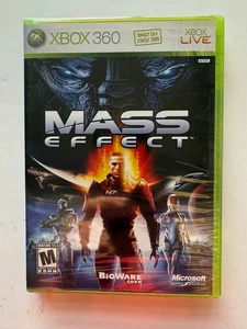 Mass Effect Microsoft Xbox 360, 2007 Black Label Original Release New Sealed OOP - Picture 1 of 8