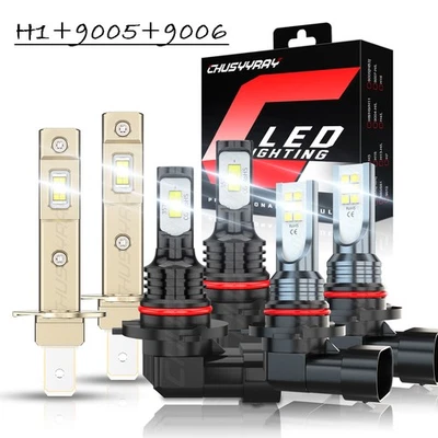 Kit de faros antiniebla LED 6500K DRL para Subaru Outback 2000-2003 2004 Foto 1 de 4