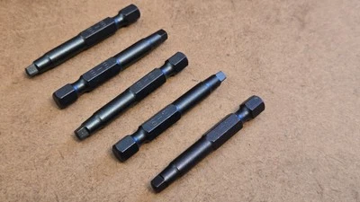 (5 piezas) WESTWARD 41D611 Power Bit Sae 1/4" unidad de alimentación hexagonal Foto 1 de 3