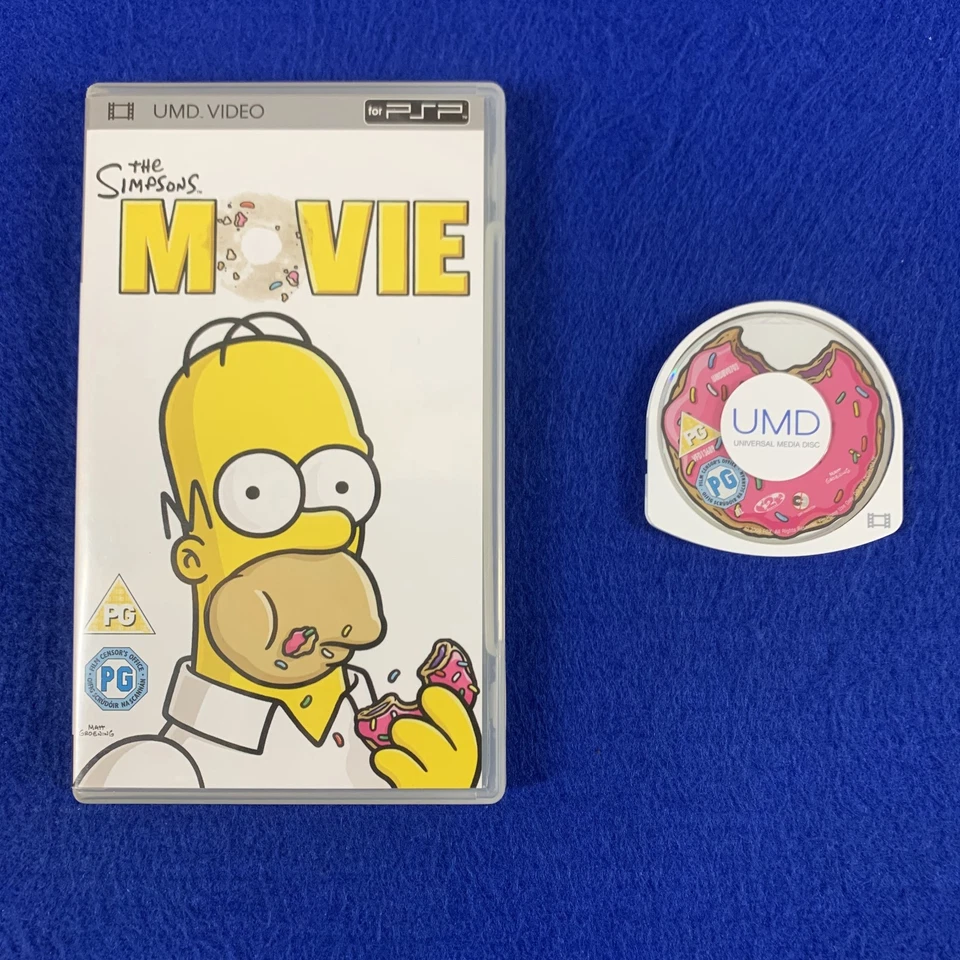 UMD video The SIMPSONS MOVIE Playstation Portable PSP REGION 2 PAL - Image 1 of 4