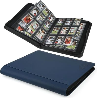 Carpeta, estuches rígidos Toploader, fundas para páginas de 9 bolsillos con capacidad para 288 tarjetas.Toploader Foto 1 de 4