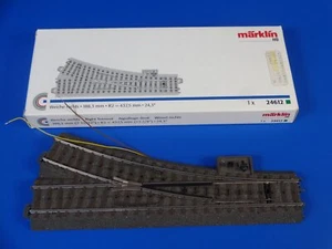 MARKLIN H0 - 24612 - Right Turnout + Turnout Mechanism + Decoder + Lantern /*LN - Picture 1 of 3