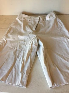 jones new york shorts size 8 walking bermuda signature khakai beige light tan - Picture 1 of 6