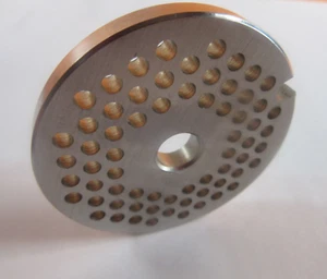 Grinding Plate for Kitchenaid Vintage Metal Meat Grinder 3mm 1/8" Holes - Picture 1 of 4