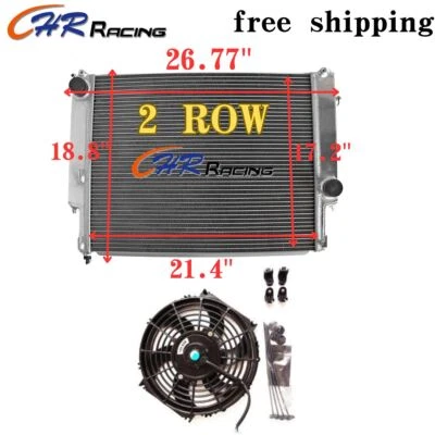 For 91-99 BMW E36 M3/Z3 318i 318is 318ti 325i 325is 325iX 1.8L 1.9L Radiator+Fan - Image 1 of 4