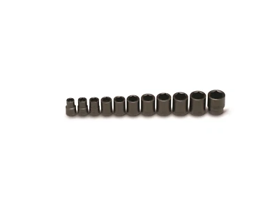Wright Tool 6 Point Impact Socket Set 11 Piece 1/2" Drive SAE 411 - Image 1 of 2
