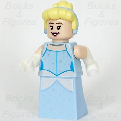 LEGO® Disney Золушка минифигурка Disney 100 принцесса синий платье 43222 dis132 - Изображение 1 из 3