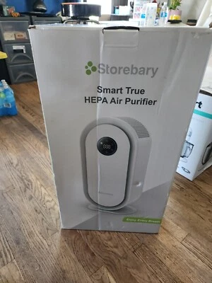 Purificador de Aire Storebary C380 (Blanco) con Filtro HEPA H13 para Alergias Foto 1 de 4