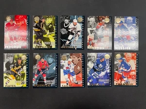 1995/96 Fleer Ultra Premier Pivot Gold Medallions-Complete Insert Set (10 cards) - Picture 1 of 1