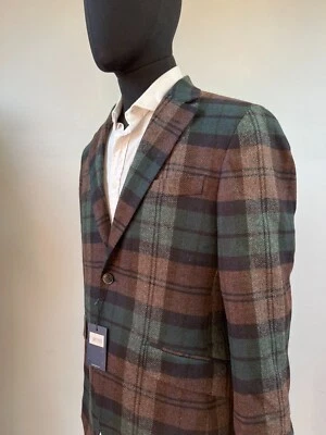 Stunning Hackett Robert Noble Bold Big Check Tweed Jacket BNWT RRP £700 - Image 1 of 4