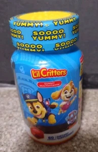 L'Il Critters Paw Patrol Complete Multivitamin Gummies 60-COUNT - Picture 1 of 4