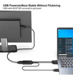 BENFEI VGA to HDMI Cable, Converter with Audio from Computer/Laptop VGA Sourc - Picture 1 of 7
