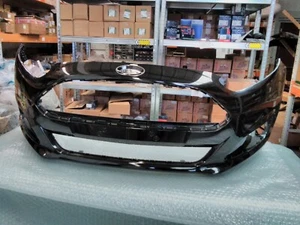 FORD FIESTA MK7.5 NEW FRONT BUMPER 2013-2019 PAINTED “PANTHER BLACK" - Picture 1 of 1