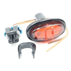 Luz marcadora lateral + conector remolque utilitario. -2024. Rojo. 45302 - Imagen 1 de 6