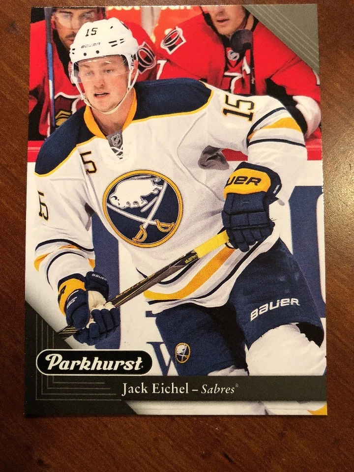 2017-18 UD Parkhurst Black Parallel #25 Jack Eichel SSP!!! - Image 1 of 1