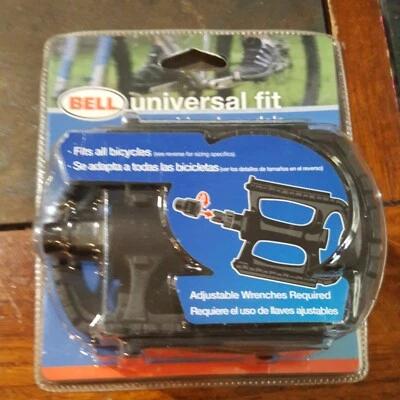 Pedales de bicicleta Bell Univeral Fit Comp con reflectores negros NUEVO Foto 1 de 3