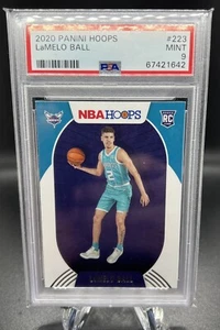 2020-21 Hoops LAMELO BALL #223 Rookie RC PSA 9 Mint - Picture 1 of 2
