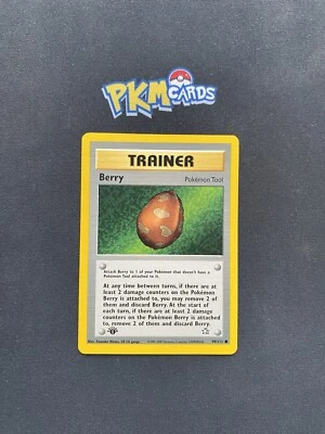 Pokemon TCG Berry Neo Genesis 99/111 Regular 1st Edition LP. - Image 1 of 2