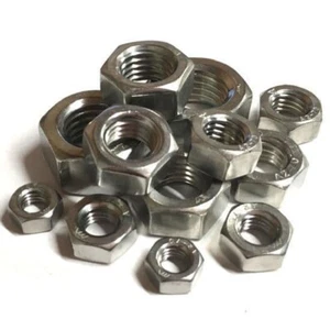 M10 / 10 mm METRISCHE SECHSKANTMUTTERN VOLLMUTTER A2 EDELSTAHL SECHSKANTMUTTERN DIN 934 - Bild 1 von 7