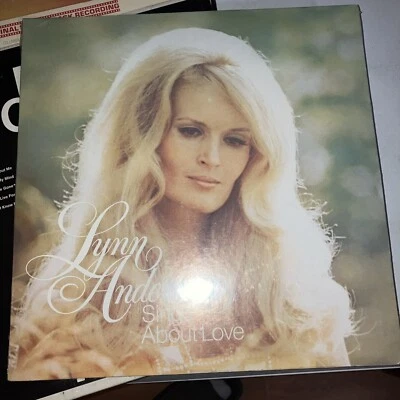Vintage Vinyl Lynn Anderson Songs About Love New Sealed Double Album. - Image 1 of 2
